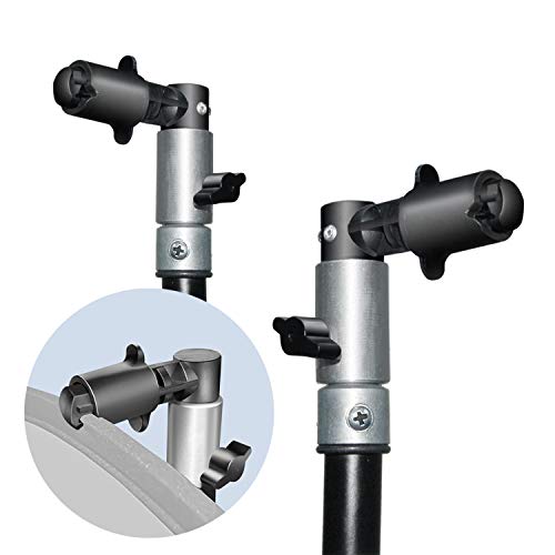 LimoStudio [2-Pack] Portable Photography Background and Reflector Disc Holding Clip, Light Reflector Holder Clamp, Mountable on Light Stand Tripod, for Photo and Video Studio, AGG2775