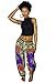 Oops Style Womens Dashiki Boho Casual Loose Drawstring Waist Trousers Wide Leg Lounge Pants