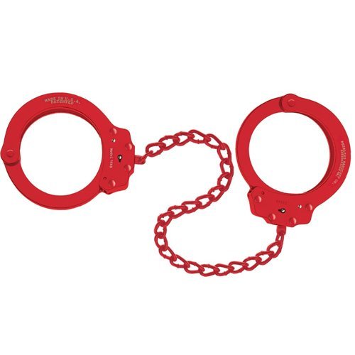 Peerless Handcuff Company 755B Oversize Leg Iron, Red SFCPA