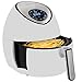 ZENY 1500W Electric Air Fryer w/Touch Screen Control 3.7QT, 7 Presets, w/Recipes & CookBook (White)