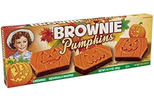 UMINTZKSS 2 Boxes of Little Debbie Fall/Halloween Seasonal Snack Cakes (Brownie Pumpkins)