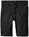 Dickies Khaki Big Boys' Slim Fit Stretch Flat Front Short, Black, 14