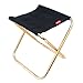 Ultralight Portable Folding Camping Stool for Outdoor Fishing Hiking Backpacking Travelling Outdoor Little Stools (Large Size: 11.8″x10″x12.4″, Black)thumb 1