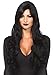 Leg Avenue Women's Long Wavy Wig, Black, One Size