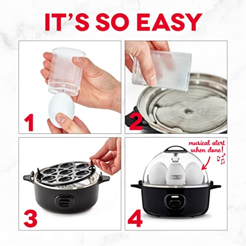 Dash Express Electric Egg Cooker, 7 Egg Capacity for Hard Boiled