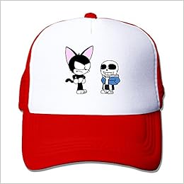 Agmpo Unisex Cyborg Kuro Chan Meets Sans Classic Mesh Back Trucker