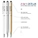 Stylus Pen, DHTS 10 Pcs 2 in 1 Slim Stylus, Ballpoint Pen for Universal Touch Screens Devices, iPhone 7, iPhone 6 Plus, iPad, Tablets, Samsung , 10 Color