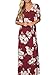 MIHOLL Women's Fashion V Neck Sleeveless Maxi Dress Long with Pockets