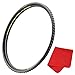 95mm X4 UV Filter for Camera Lenses - UV Protection Photography Filter with Lens Cloth - MRC16, Schott B270, Nano Coatings, Ultra-Slim, Weather-Sealed by Breakthrough Photography