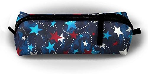 TGDFDSDF89 Made In The USA Stars Red White Blue Pencil Pen Case Bag Stationery Pouch Bag For Kids,School Student Stationery Office Supplies