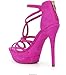 Jessica Simpson Womens Rozmari Open Toe Casual Strappy Sandals, Purple, Size 7.5