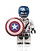 LEGO Marvel Avengers Endgame Minifigure - Captain America (with Shield and Stand) 76123
