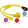 Conntek-RV-Y-Adatper-with-50-Amp-Male-Plug-To-RV-30-Amp-and-1520-Amp-Female-Connector-3-Feet Conntek-RV-Y-Adatper-with-50-Amp-Male-Plug-To-RV-30-Amp-and-1520-Amp-Female-Connector-3-Feet