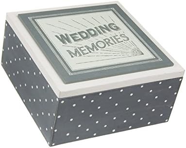 Regalo de boda Vintage de caja del recuerdo de la boda de East Of India: Amazon.es: Hogar