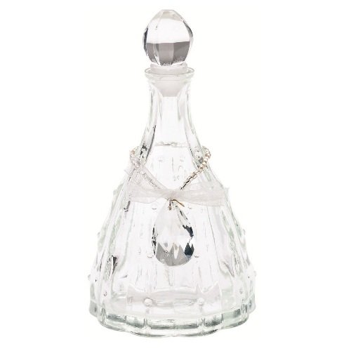 Glass Dot Perfume Bottle with Jewel Amazon.co.uk Kitchen & Home
