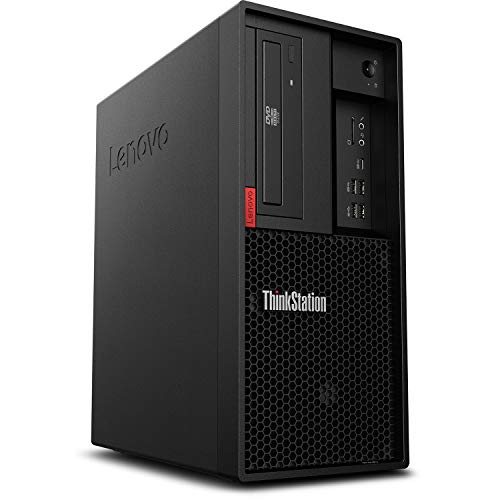 Lenovo ThinkStation P330 Tower Business Desktop Black (Intel E-2126G 6-Core, 16GB RAM, 512GB PCIe SSD + 1TB HDD, Intel UHD P630, 6xUSB 3.1, 2xDP Port, SD Card, Optical Drive, Win 10 Pro)