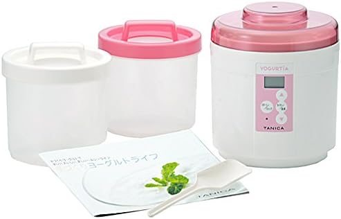 TANICA [corresponding to the commercial-Caspian Sea-kefir yoghurt / natto, sweet sake at a temperature adjustment function] Yogurutia start set pink YM-1200-NR