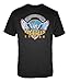 FEA Men's Van Halen 1984 Tour Of The World Men's T-Shirt,Black,Large