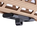 TuFok MLok/Keymod Bipod Mount Adapter - for Harris Type Bipod(Aluminum)