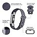 Fundro Replacement Bands Compatible with Fitbit Alta and Alta HR , Newest Sport Strap Wristband with Secure Buckle for Women Men（2- Pack)