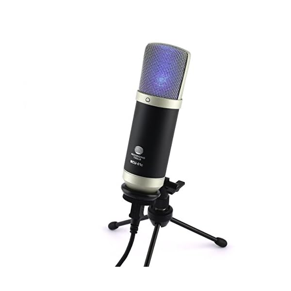 MCU-01-c USB Studio Mikrofon Rap, Homerecording, Hiphop für Window & MAC Gesang Hyper-Nierencharakteristik…