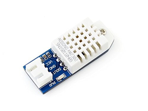 Waveshare DHT22 Temperature-Humidity Sensor Digital Temperature and Humidity Measurement Module with Onboard Sensor DHT22 (AM2302) for Arduino