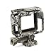 SHOOT Camouflage Gray Protective Frame Mount Stand Housing Case for GoPro Hero 7 Black/Hero 6/5/HERO(2018) Side Open Mount Shell Cover for Go Pro Hero 5 Action Camera Accessories
