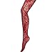 KaYaka 3 - Color Retro Totem Sexy Fishnet lace Stockings Tights for Women Plus Sizes (Wine red)