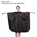 SourceTon Professional Hair Salon Nylon Cape with Metal Adjustable Closure & Neck Duster, Light Weight Extra Long Cape (60 inch X 47 inch) and Neck Duster Brush, Perfect for Barbershop and Salon