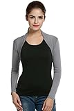 Meaneor Women's Long Sleeve Bolero Shrug