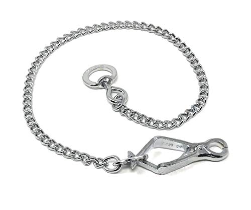 Anti-bite wear chain - chrome-plated steel, 1.5 mm, 40 cm