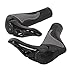 SIENOC Bike Grips | The Comfiest Bicycle Handlebar Rubber Grips with Anti-slip Contoured Design and Aluminum Alloy Inner Ring Clamps (Black 2)