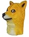 Miyaya@ Funny Doge Dog Animal Head Mask for Mask Festival、halloween、easter or Dance Party