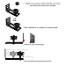 Adjustable Bottom Sliding Barn Door Floor Guide Stay Roller by DuraBarn – Wall Mount Powder Coated Steel – Silent – Easy Installation – Durable Door Hardware kit for Indoor and Outdoor.