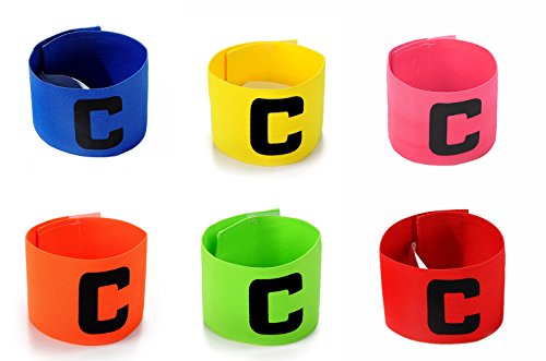 image for Wrzbest Captain's Armband Soccer Football Rugby Captain Armbands for Y