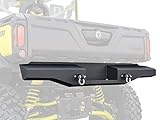 SuperATV Heavy Duty Sheet Metal Rear Bumper