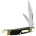 Old Timer 33OT Middleman Jack 5.7in S.S. Traditional Folding Knife with 2.4in Clip Point Blade and Sawcut Handle for Outdoor, Hunting, Camping and EDC