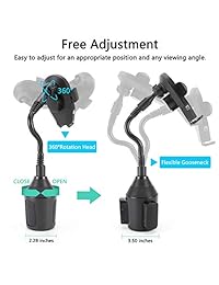 UPSTONE - Cargador inalámbrico para mechero de coche