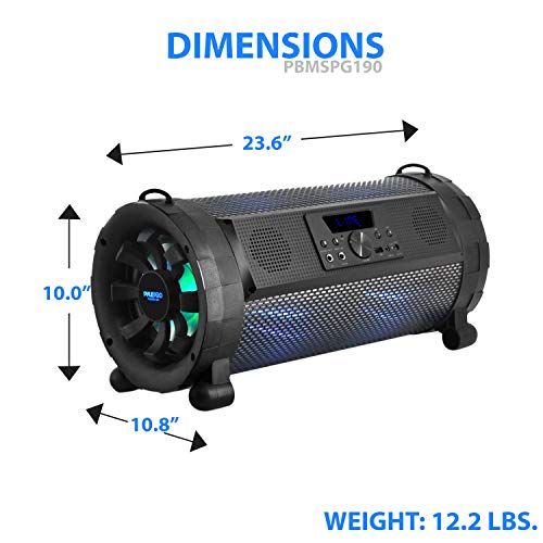 Pyle Bluetooth Boombox Street Blaster Stereo Speaker Portable