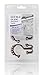 Utopia Bedding Double Glide Roller Shower Curtain Hooks, Double Sided Rings, Rust Proof Shower Curtain Hooks, Bronze