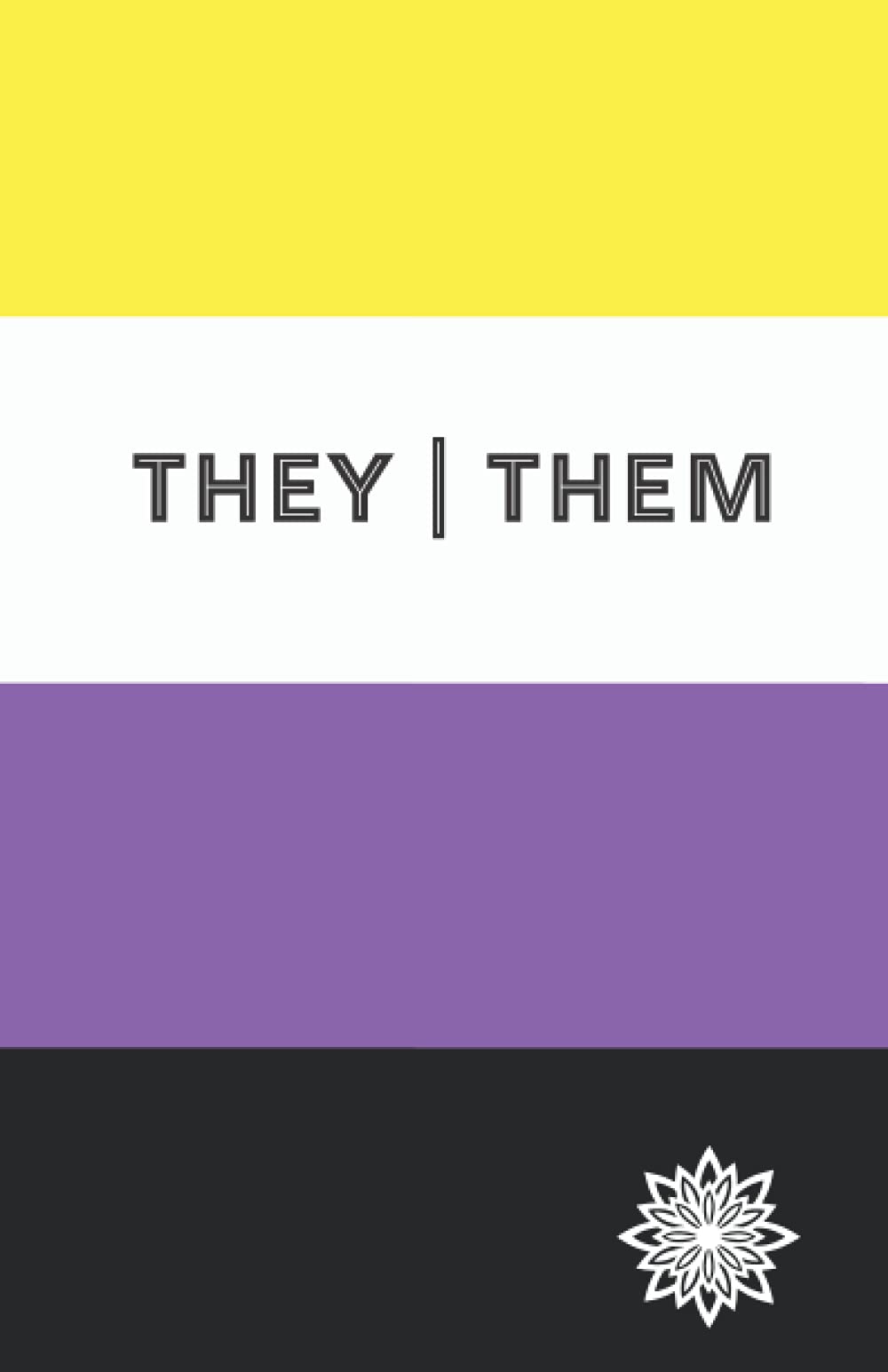 They Them Nonbinary Pride Flag Notebook
