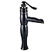 Rozin Waterfall Bathroom Sink Vessel Faucet Oil Rubbed Bronze One Hole Basin Mixer Tap