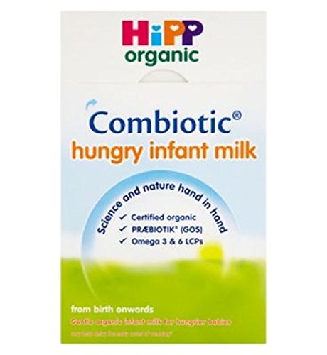 Hipp Combiotic Organique Infantile Faim Lait DÃ¨s La Naissance 2 X 400G (800G) - Lot De 6