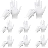 ANDSTON 24Pcs White Gloves, 12 Pairs Soft Cotton