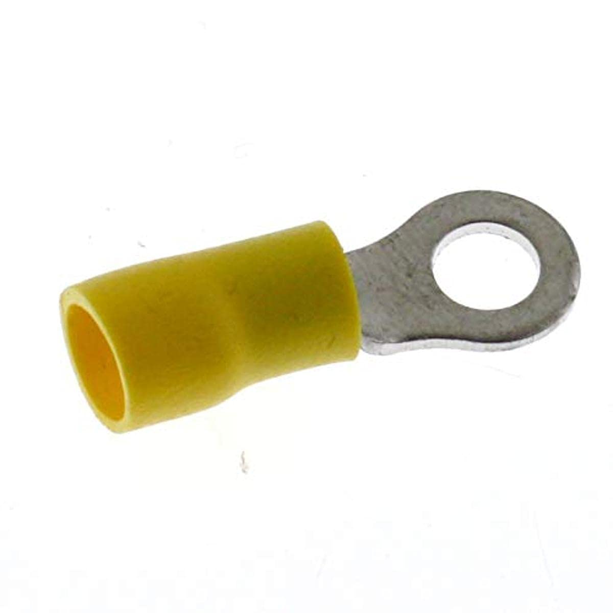 25 x SeKi Ring Terminals 4.0-6.0 mm², M5 Yellow Insulated Ring Terminals