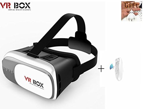 GGYY 3D VR Virtual Reality Glasses Ultralight Adjustable Headset for iPhone,Samsung Galaxy, Google, HTC and more smartphones(3.5 - 6.0 Inch)
