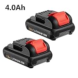 FirstPower for Dewalt 12V Lithium Ion Battery, 4000mAh Replace for DEWALT DC120 12-Volt Max Lithium-ion Battery, Higher Capacity Suit All DEWALT 12V Power Tools 2 Packs