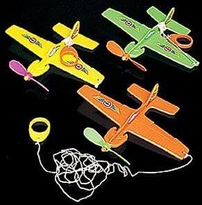 toy airplane on a string