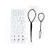 2pcs Topsy Tail Hair Styling Tool Kits,Hair Braid Hair Accessories Ponytail Maker Pony Tail Tool