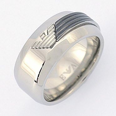 Amazon エンポリオ アルマーニ Emporio Armani リング 指輪 メンズ Egs 日本サイズ24号 当店オリジナルネックレスチェーン付 並行輸入品 リング 通販